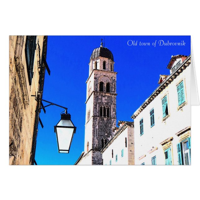 Ciudad medieval antigua de Dubrovnik (Anverso (Horizontal))