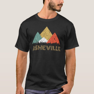 Ciudad retra de la camisa de la montaña de