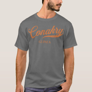 Ciudad Retro de Guinea - Vieja camiseta Conakry