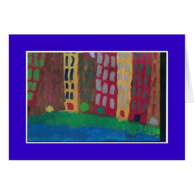 Ciudad Scape (Anverso (Horizontal))