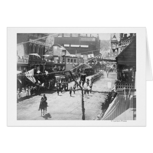 Ciudadanos de Deadwood celebran la finalización de (Anverso (Horizontal))