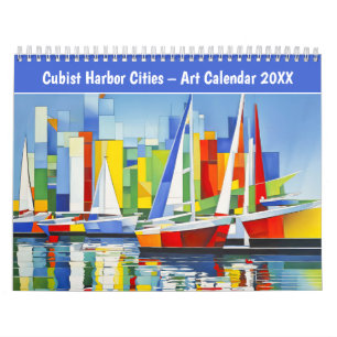 Ciudades Cubistas de Puerto – Calendario de Arte 2