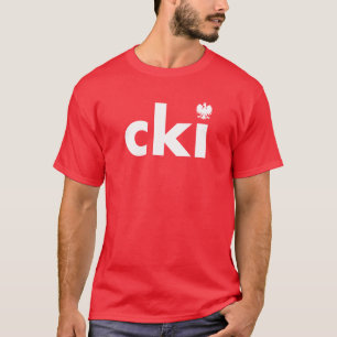 CKI camiseta de apellido polaco