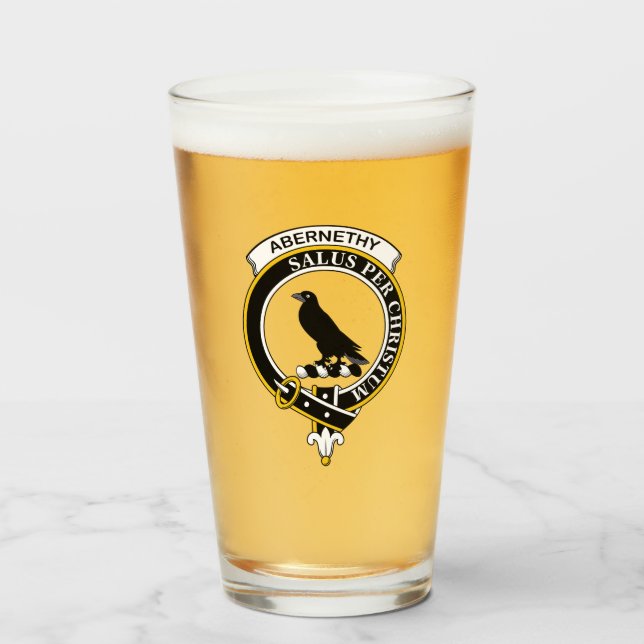 Clan Abernethy Beer Glass (Anverso (lleno))