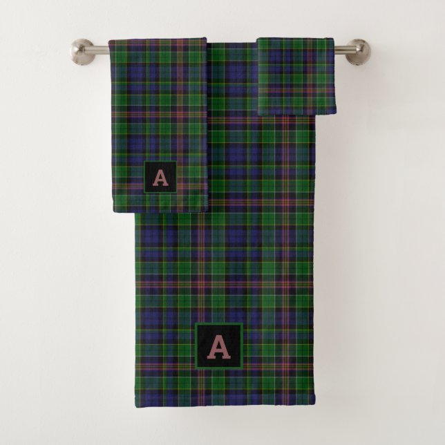 Clan Allison Tartan Plaid Monogrammed (In situ)