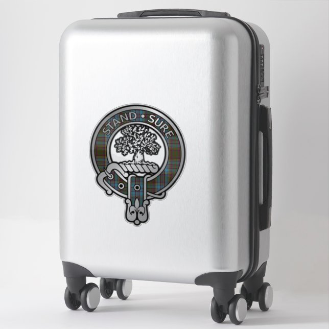 Clan Anderson Escudo Pegatina (Maleta)