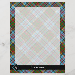 Clan Anderson Tartan Flyer