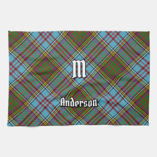 Clan Anderson Tartan Kitchen Toalla