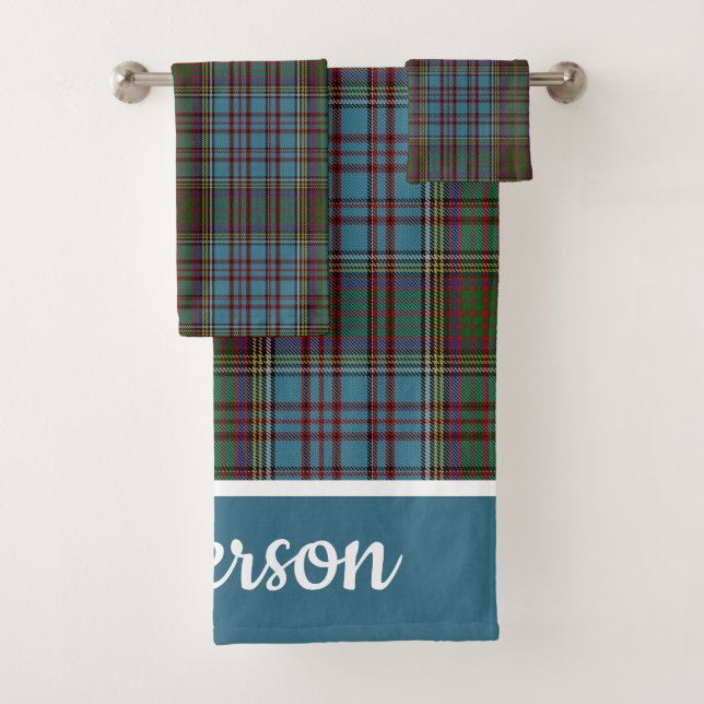 Clan Anderson Tartan Plaid (In situ)
