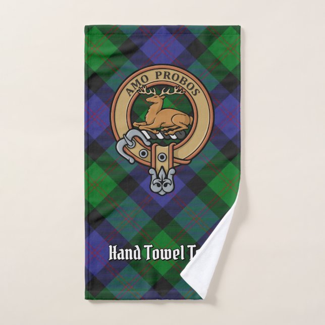 Clan Blair Escudo por Tartán (Toalla de mano)