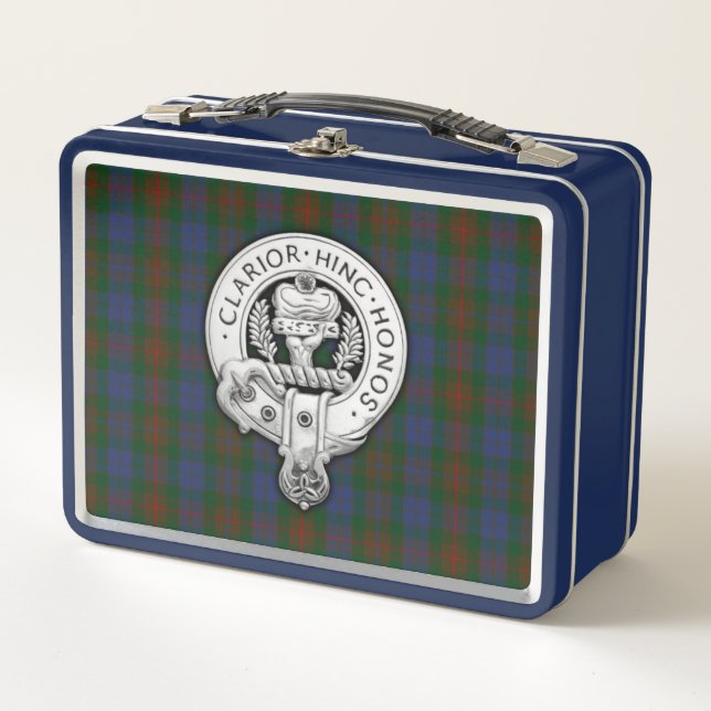 Clan Buchanan Escudo y Hunting Tartán (Anverso)