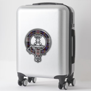 Clan Cameron Erracht Vestir al Pegatina Escudo Tar