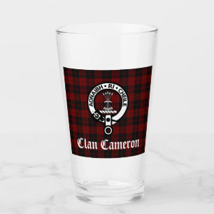 Clan Cameron Escudo Badge & Tartán