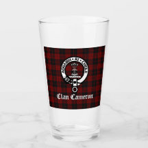 Clan Cameron Escudo Badge & Tartán