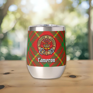 Clan Cameron Escudo sobre Tartán