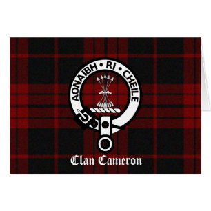Clan Cameron Escudo y Tartán