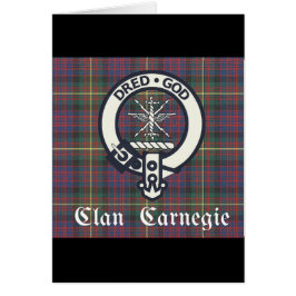 Clan Carnegie Escudo Tartan