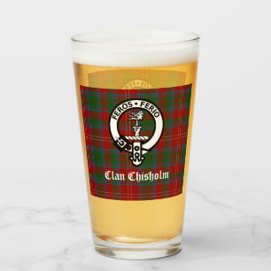 Clan Chisholm Tartan & Escudo Badge