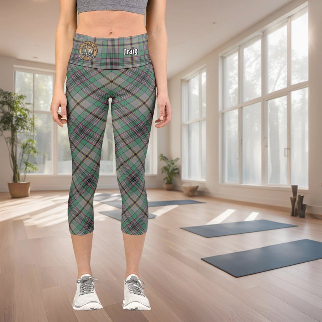 Clan Craig Tartan Capri Leggings (Subido por el creador)