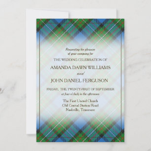 Clan de Belleza Tartán Fergusson Scottish Plaid