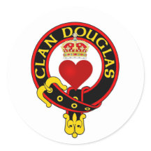 Clan Douglas Escudo Pegatina