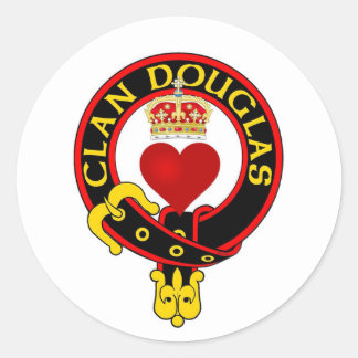 Clan Douglas Escudo Pegatina