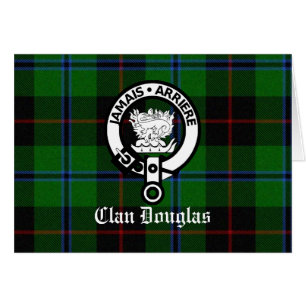 Clan Douglas Tartan Escudo