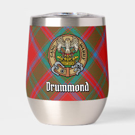 Clan Drummond Escudo sobre Tartán
