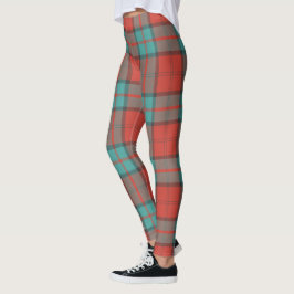Clan Dunbar Antiguo Tartán Mujeres Leggings