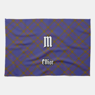 Clan Elliot Modern Tartan Kitchen Toalla