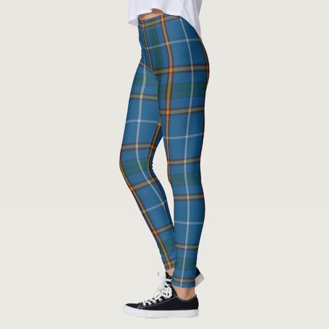 Clan escocés Bairn Tartan Women Leggings (Izquierda)