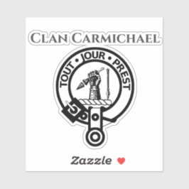 Clan escocés Carmichael Escudo Badge Pegatina