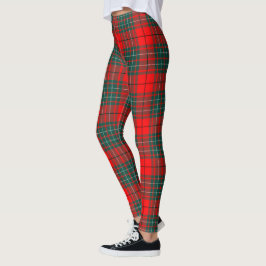 Clan escocés Cumming Modern Tartán Mujeres Legging