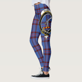 Clan escocés Elliot Escudo Tartan Women Leggings