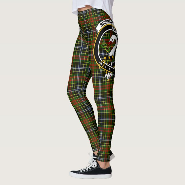Clan escocés Escudo de Brisbane Mujeres Leggings (Izquierda)
