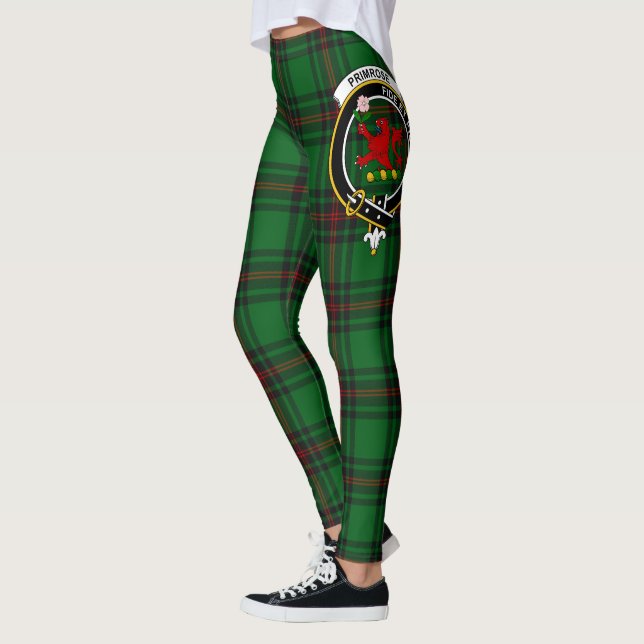 Clan Escocés Escudo de Primrose Mujeres Leggings (Izquierda)