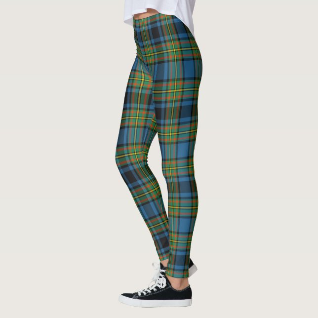 Clan Escocés Gillies Tartan Women Leggings (Izquierda)