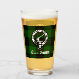 Clan escocés Gunn Escudo Badge y Tartán