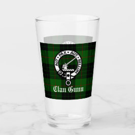 Clan escocés Gunn Escudo Badge y Tartán