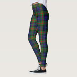 Clan escocés Gunn Modern Tartán Mujeres Leggings