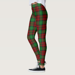 Clan escocés Kerr Modern Tartán Mujeres Leggings