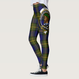 Clan escocés Muir Escudo Tartán Mujeres Leggings