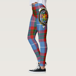 Clan escocés Newton Escudo Tartan Women Leggings