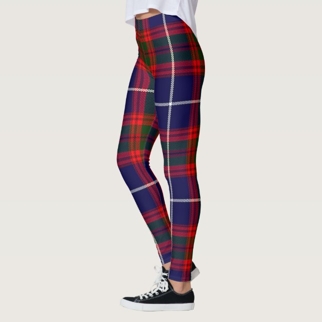 Clan escocés Pennycook Tartan Women Leggings (Izquierda)