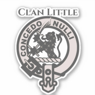 Clan escocés pequeño Pegatina de distintivo Escudo