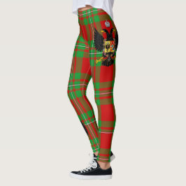 Clan escocés Peter Escudo Tartan Women Leggings