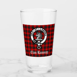 Clan escocés Ramsay Escudo Badge & Tartán