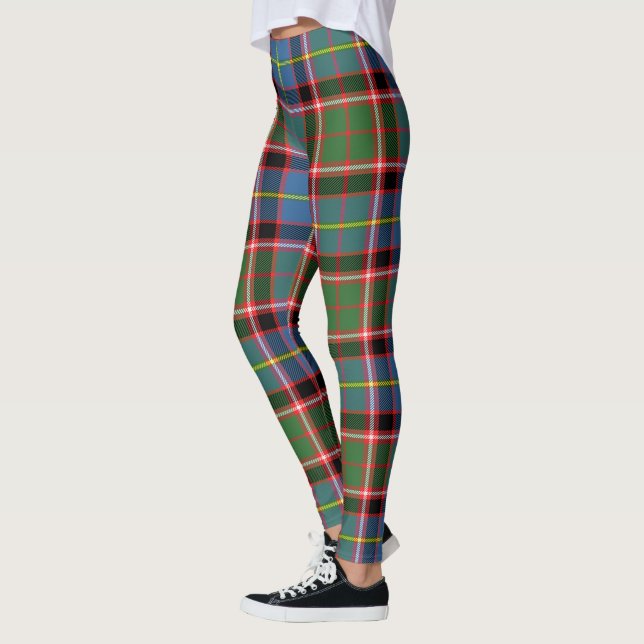 Clan escocés Stirling Tartan Women Leggings (Izquierda)