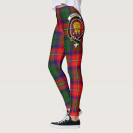 Clan escocés Wauchope Escudo Tartán Mujeres Leggin