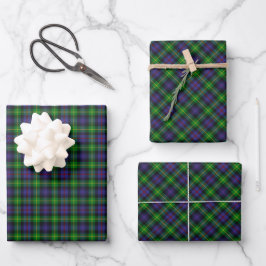 Clan Farquharson Tartán Hojas de Papel Envolvente